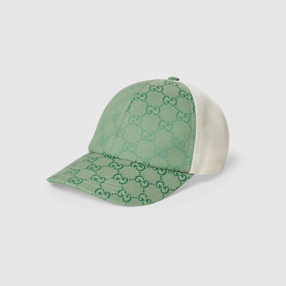 Gucci GG Canvas Cap Green/White.