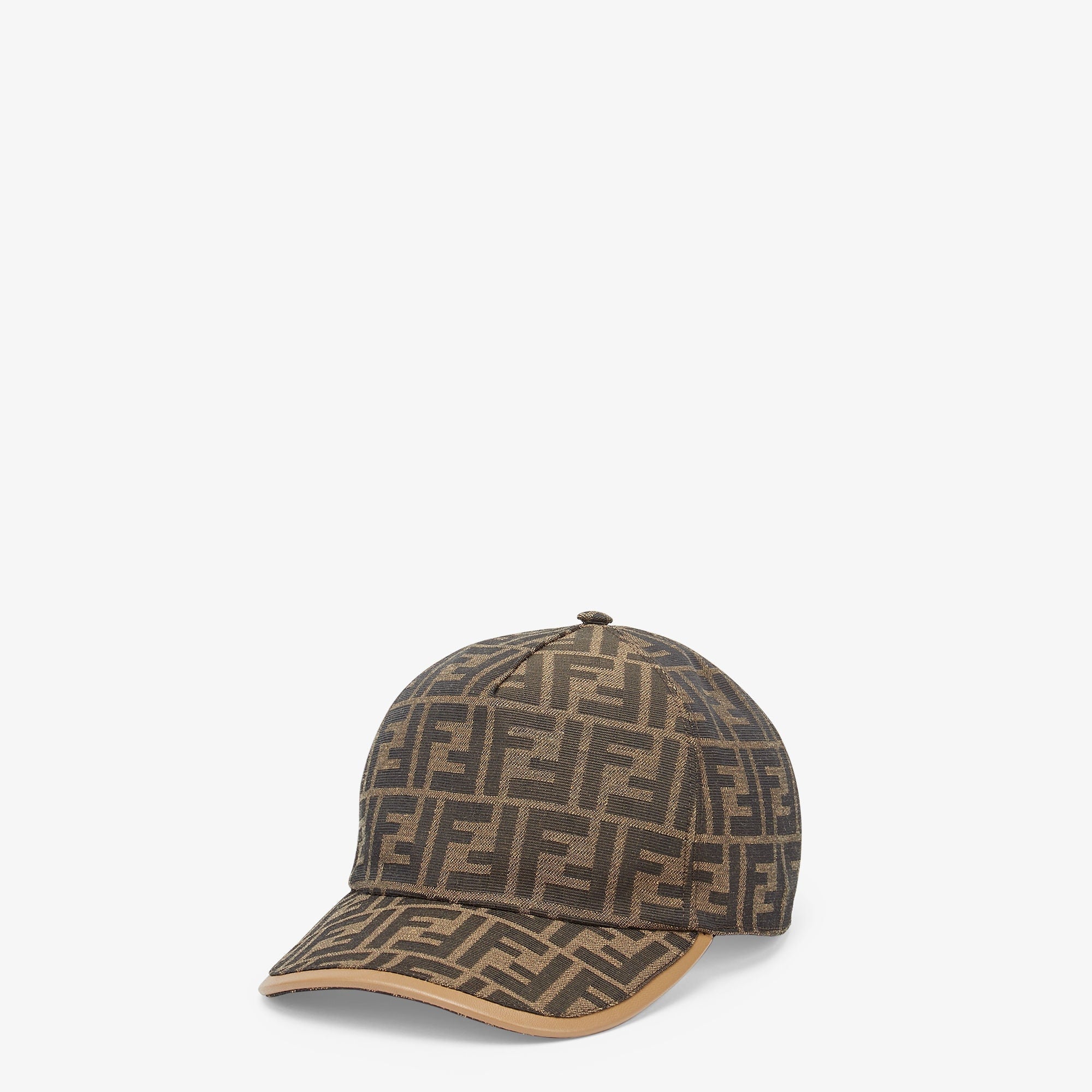 Fendi FF Jacquard Cap Brown