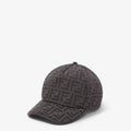 Fendi FF Jacquard Cap Black