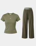 Ensemble Alo Flow – Vert olive