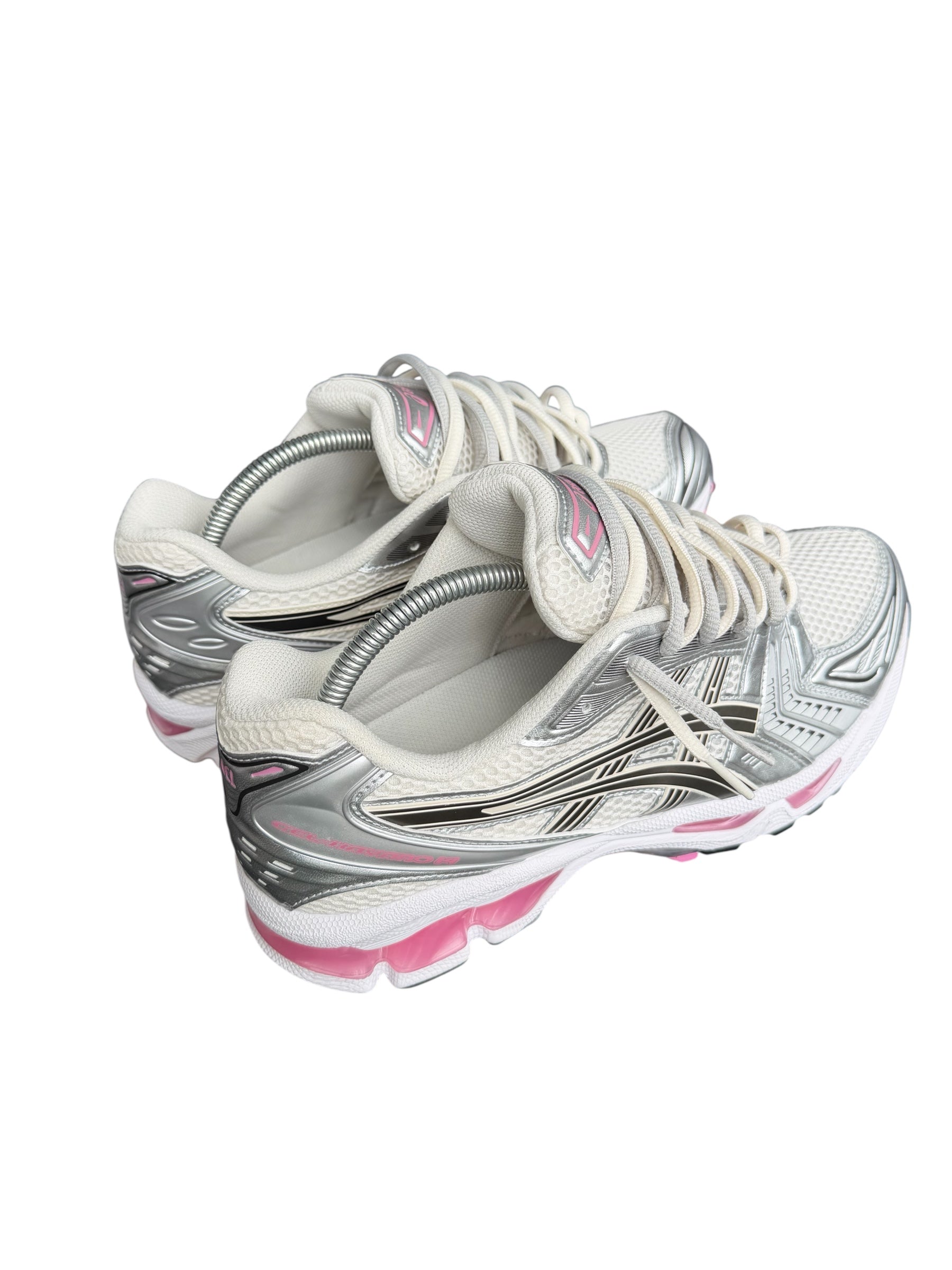 ASICS Kayano Double Laces – Gris/Blanc