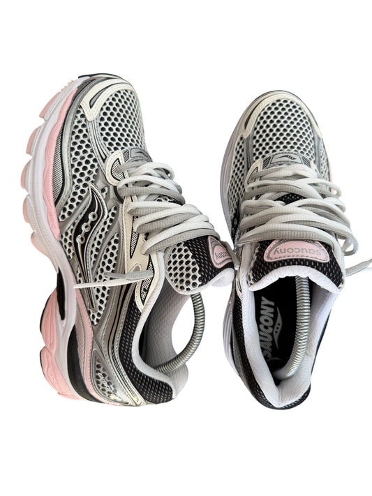 SAUCONY OMNI 9 ROSE DOUBLE LACET