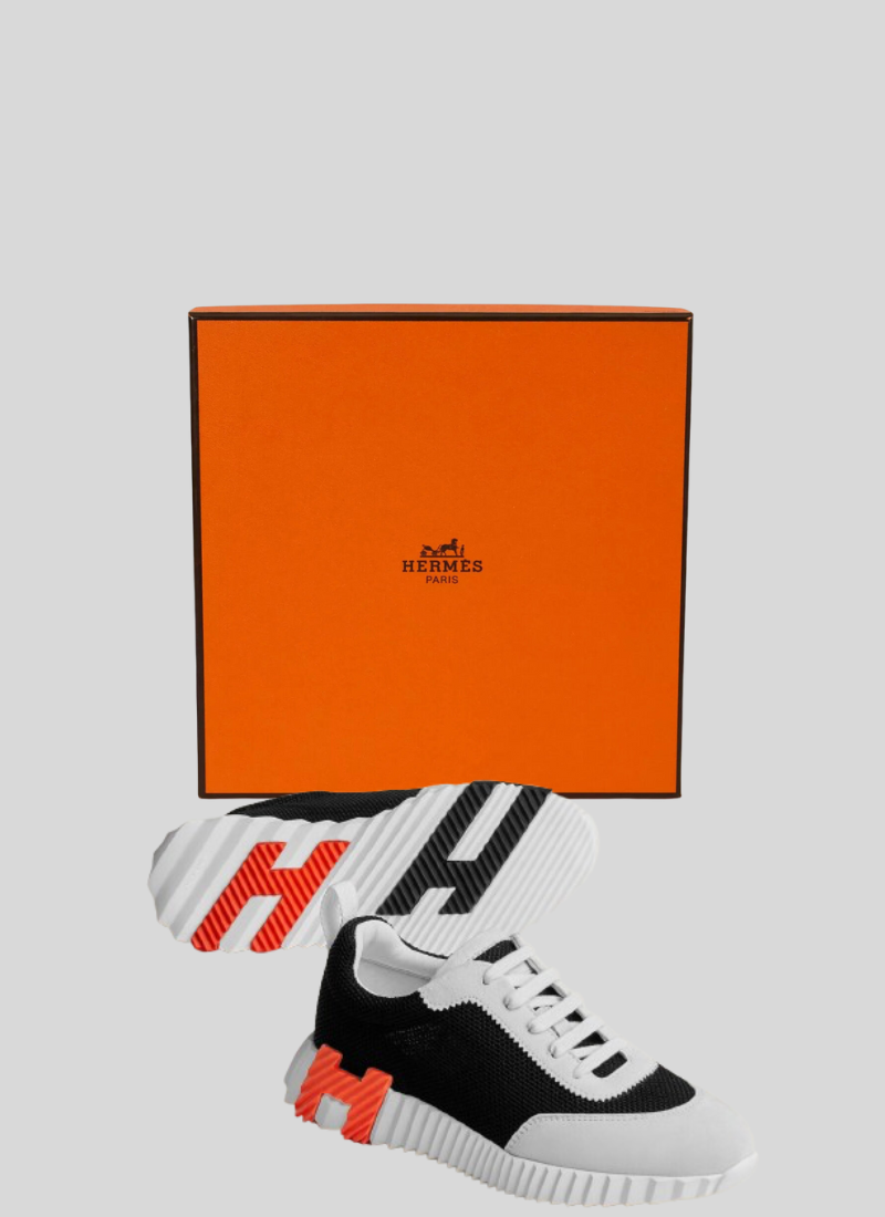 Hèrmes Boucing Black/Orange