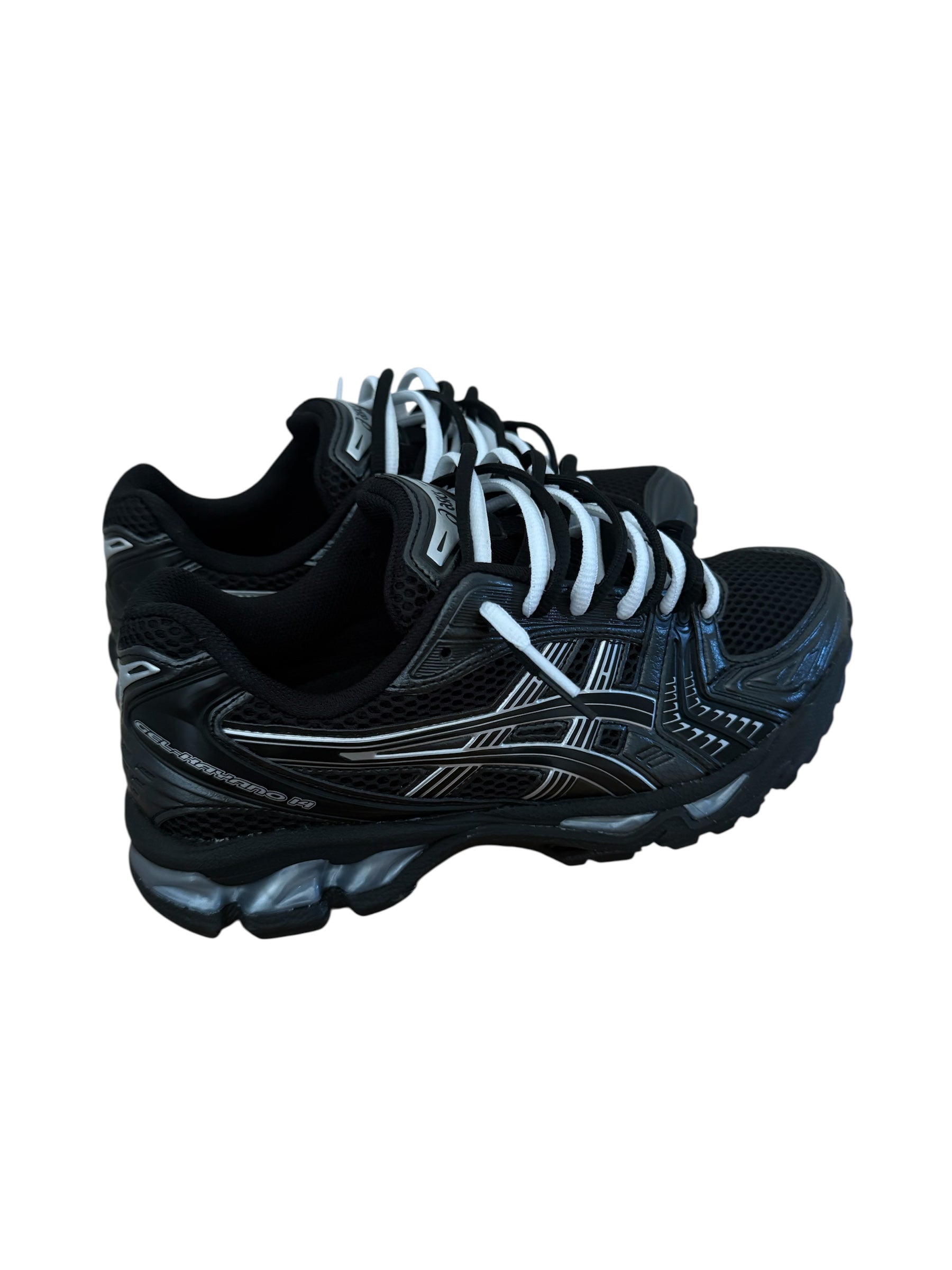 ASICS Kayano Double Laces – Noir/Blanc