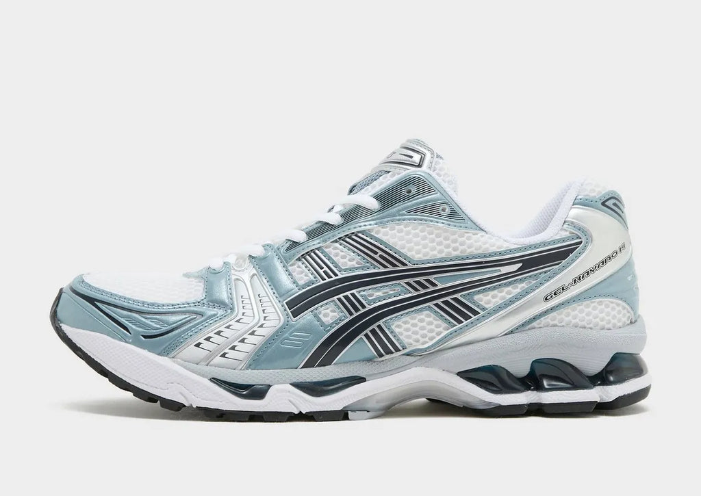 ASICS Kayano – Blanc/Gris Fjord