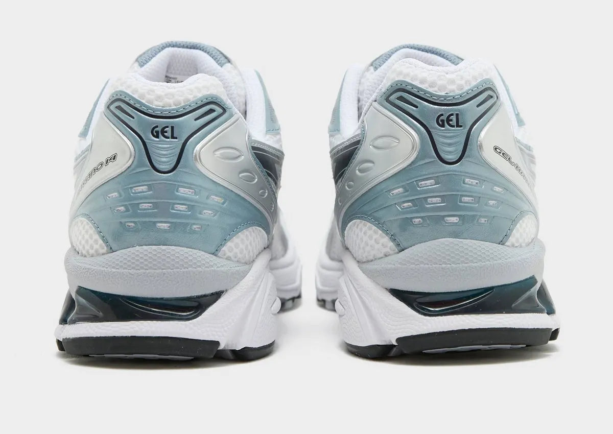 ASICS Kayano – Blanc/Gris Fjord
