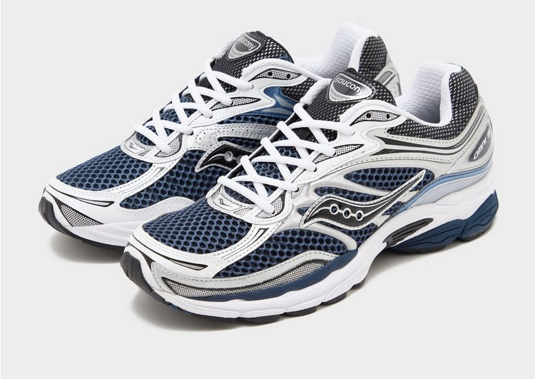 Saucony Omni 9 – Blanc/Bleu foncé