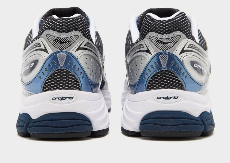 Saucony Omni 9 – Blanc/Bleu foncé