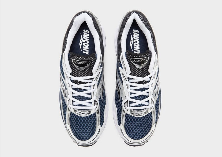 Saucony Omni 9 – Blanc/Bleu foncé